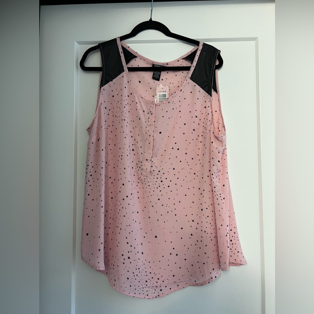 New pink starry tank from torrid